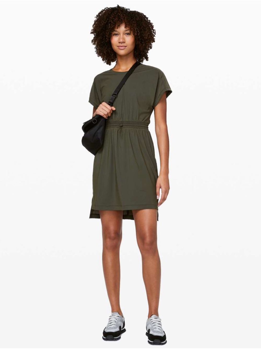 lululemon athletica Throw it on dress Olive